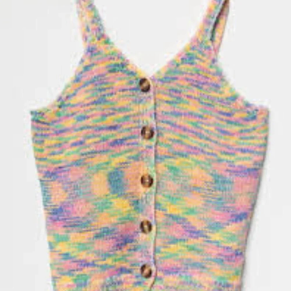 Rsq rainbow sweater cami size Medium - Picture 2 of 6